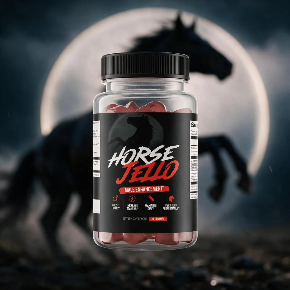 Horse Jello&reg; · Potenciador masculino, 30 gomitas