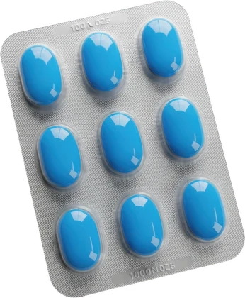 Tabletas azules genéricas de sildenafil